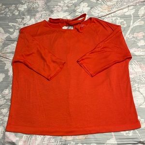 Loft coral color top